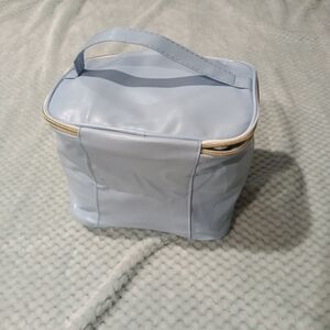 NWOT Baby Blue Makeup Bag